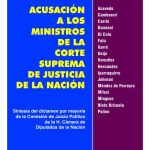 Acusación A Los Ministros De La Corte Suprema De Justicia