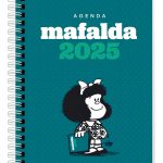 Mafalda 2025 Anillada Columna Verde