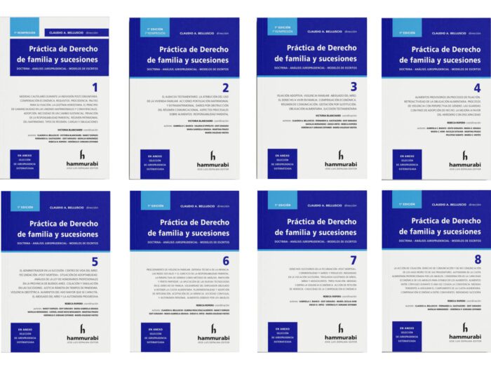 Colección Completa Práctica Derecho De Familia Y Sucesiones - Imagen 1