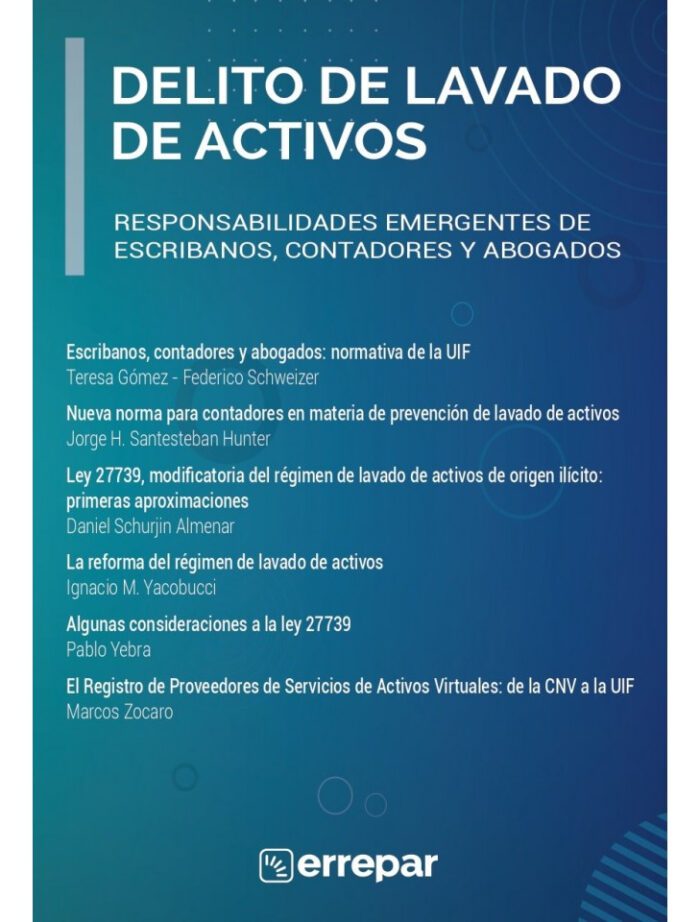 Delito De Lavado De Activos, Responsabilidades Emergentes - Imagen 1