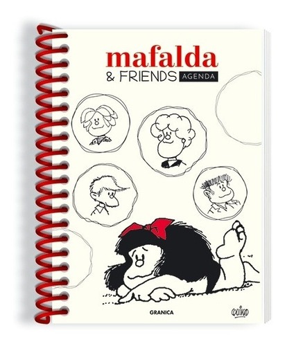 Agenda Mafalda 2025 En Ingles - Tapa Dura