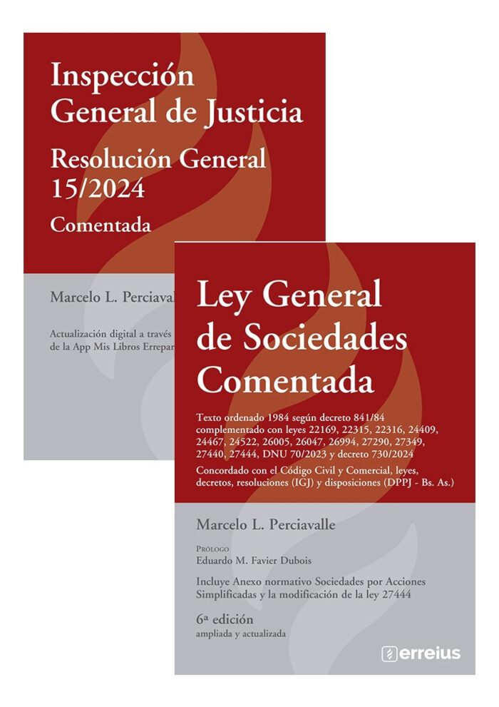 Pack Resolución Igj 15/2024 + Ley De Sociedades Comentada - Imagen 1