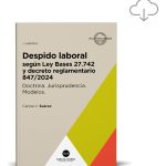 Despido Laboral Ley Bases 27742 Y Decreto 847/2024