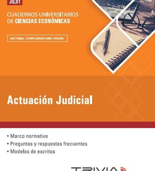 Actuación Judicial - Cuaderno Universitario