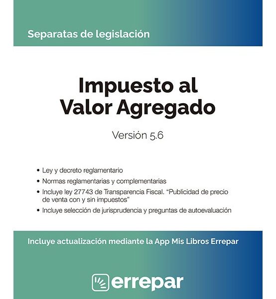 Separata Impuesto Al Valor Agregado 5.6 - Edición 2025