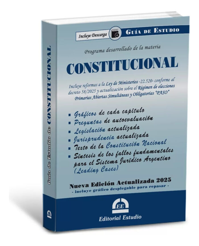 Guía De Estudio De Constitucional 13° Edicion - Imagen 1