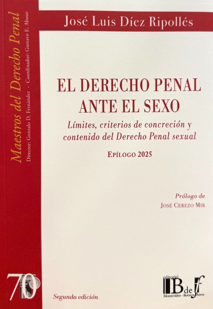 El Derecho Penal Ante El Sexo - Imagen 1
