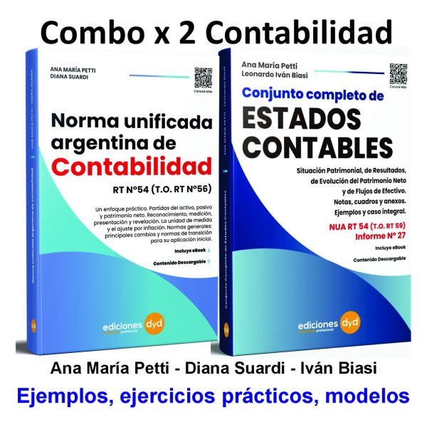 Combo Estados Contables + Nua Explicada - Rt 54 T.o. Rt 59