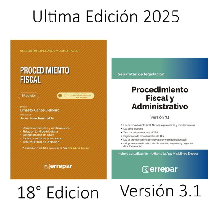 Combo Separata + Explicado De Procedimiento Fiscal - Imagen 1