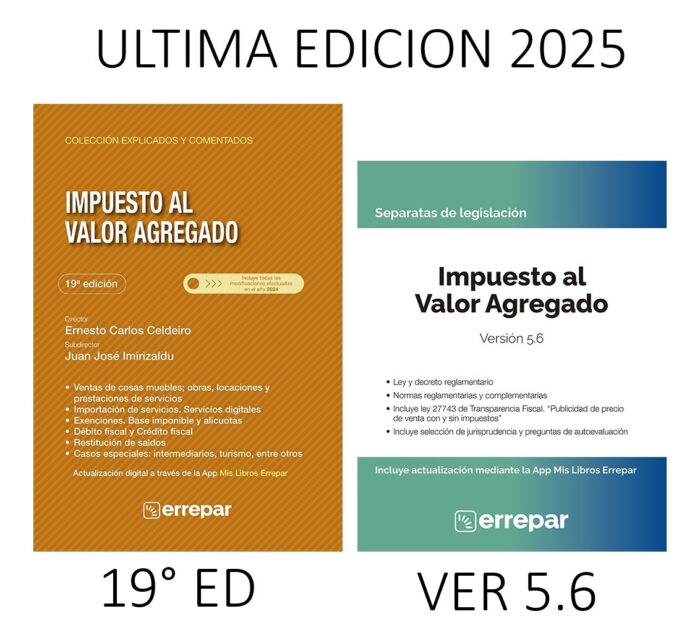 Combo Separata + Explicado De Impuesto Al Valor Agregado - Imagen 1