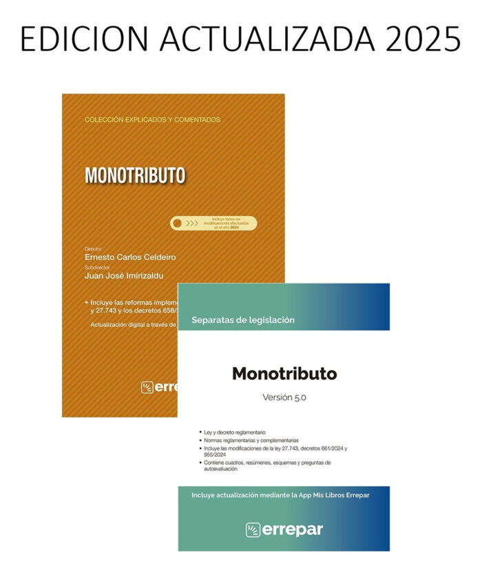 Pack Monotributo Separata + Explicado Y Comentado - Imagen 1