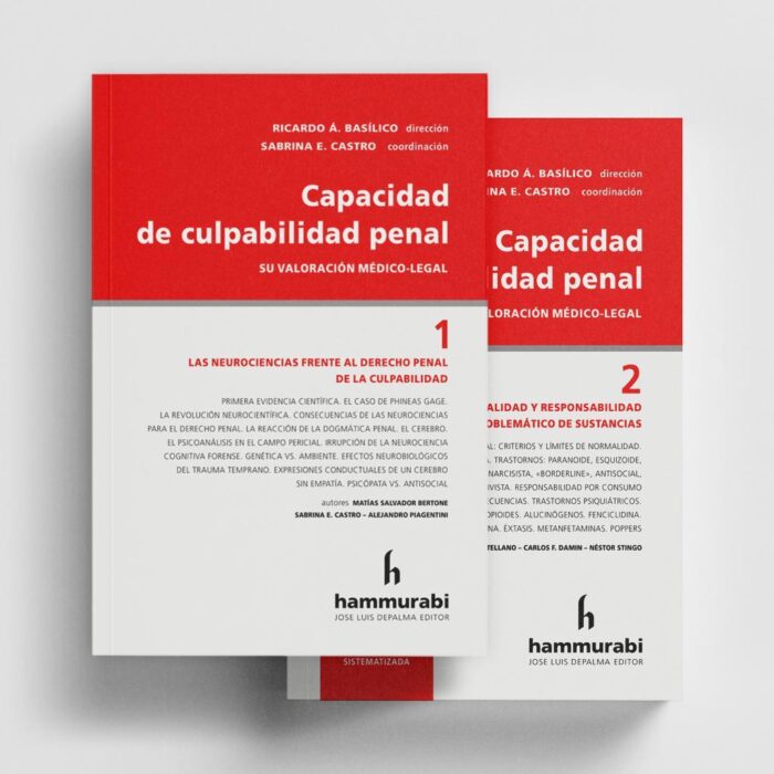 Capacidad de Culpabilidad Penal 2 Tomos - Imagen 1