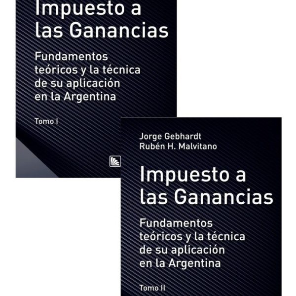 Impuesto A Las Ganancias 2 Tomos, De Jorge Gebhardt ; Rubén H. Malvitano. Editorial Errepar, Tapa Blanda En Español, 2020