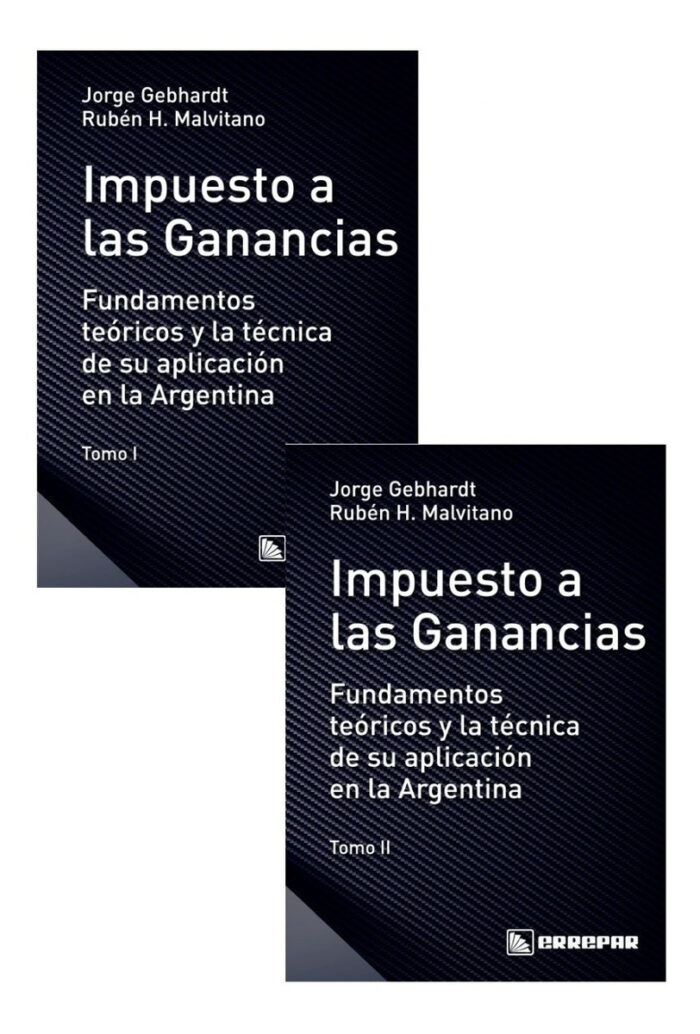 Impuesto A Las Ganancias 2 Tomos, De Jorge Gebhardt ; Rubén H. Malvitano. Editorial Errepar, Tapa Blanda En Español, 2020 - Imagen 1
