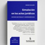 Simulación en los actos jurídicos