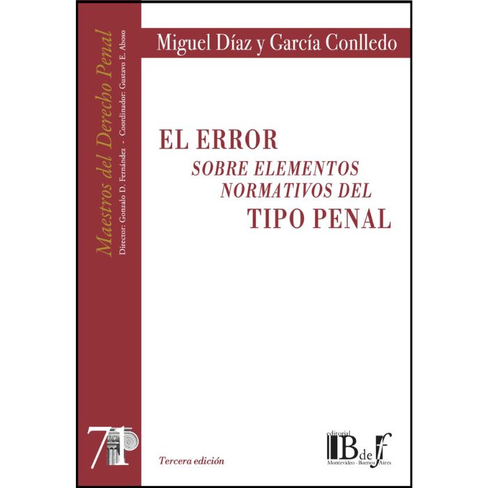 bdf (10) El Error Sobre Elementos Normativos del Tipo Penal - Imagen 1