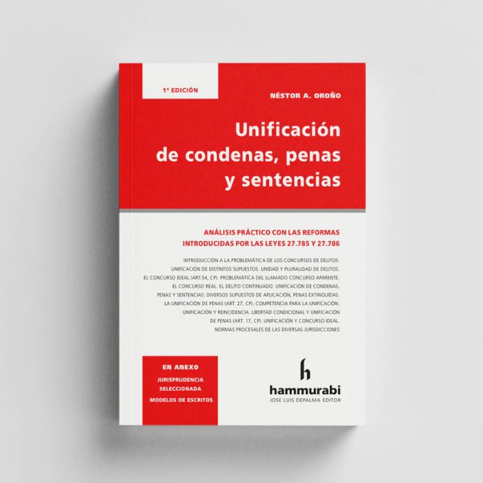 hammurabi (20) Unificación de condenas, penas y sentencias - Oroño - Imagen 1