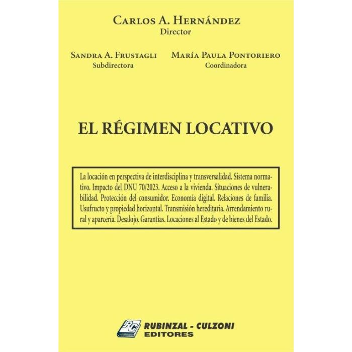 rubinzal (5) El Régimen Locativo - Imagen 1