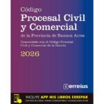 Código Procesal Civil y Comercial de la Provincia de Buenos Aires - Rústico 2026