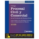 Código Procesal Civil de la Provincia de Buenos Aires 2026 Universitario