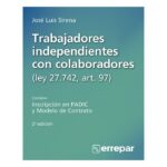 Trabajadores independientes con colaboradores (Ley 27742, art. 97)