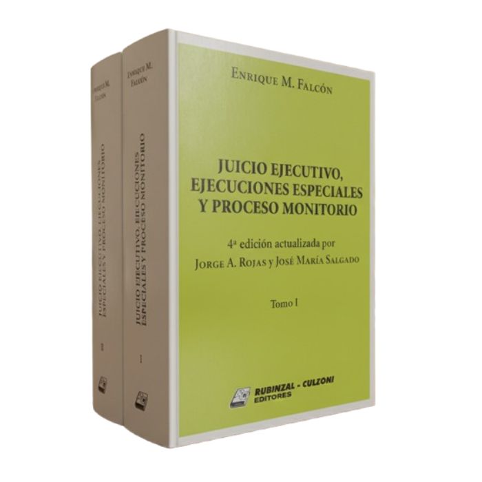 Astrea (17) Juicio Ejecutivo, Ejecuciones Especiales y Proceso Monitorio. 2 Tomos - Imagen 1