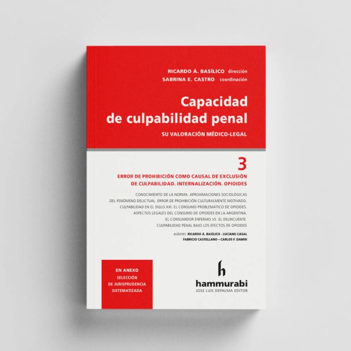 HMB (38) Capacidad de Culpabilidad Penal. Tomo 3 - Imagen 1
