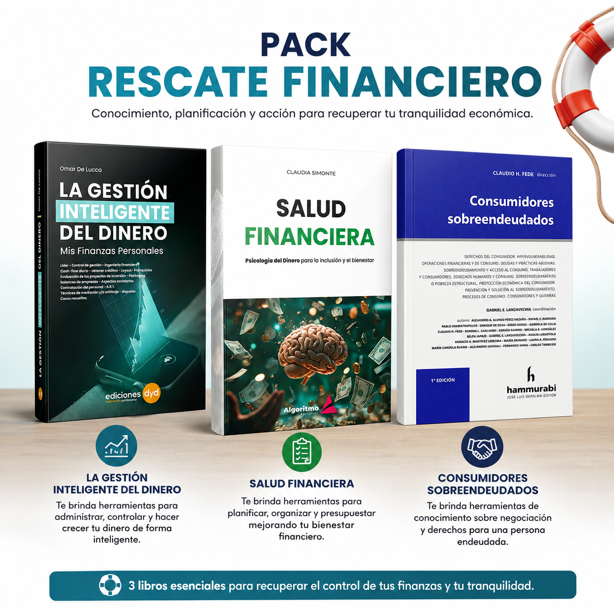 a Pack Rescate Financiero, Paso A Paso Para Salir Del Pozo - Imagen 1