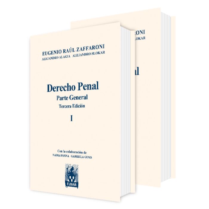 ediar (8) Derecho Penal Parte General 3ra Ed. - Encuadernada - Imagen 1