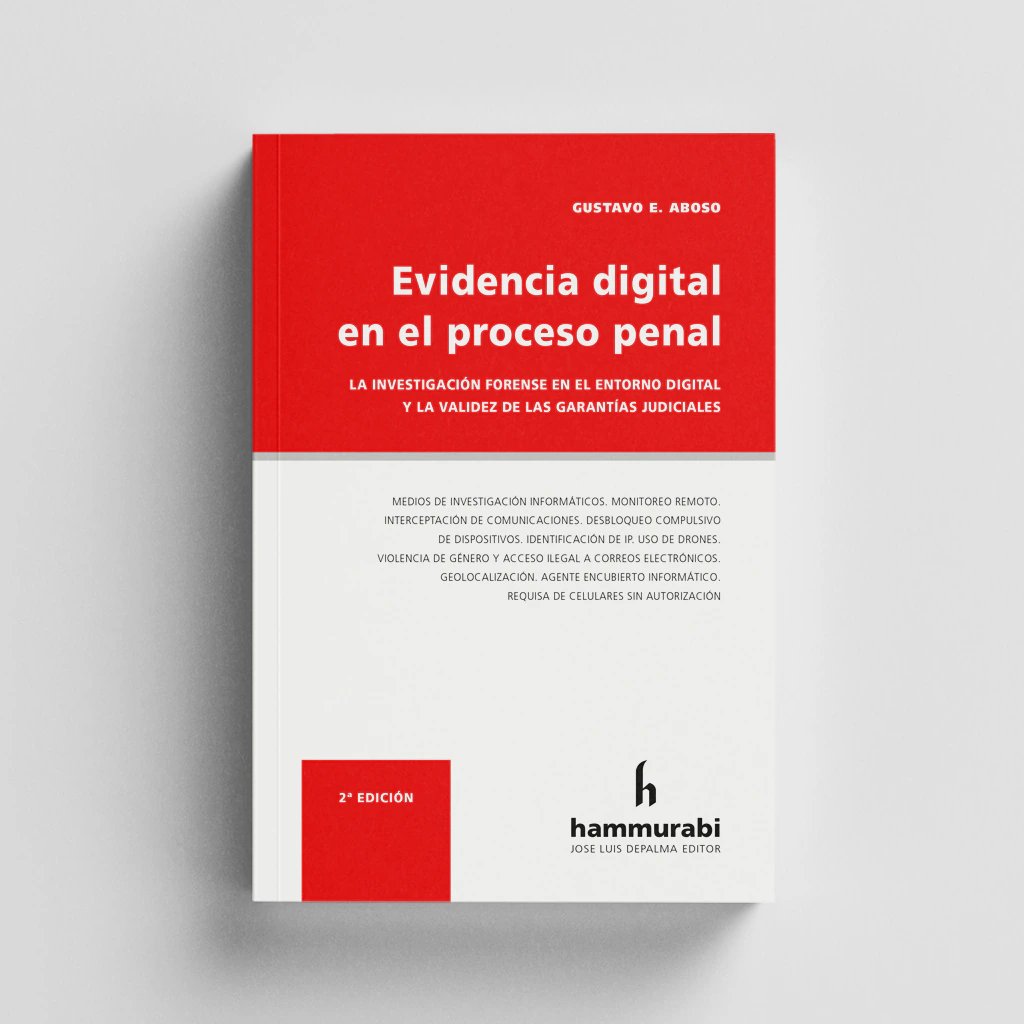 Evidencia digital en el proceso penal 2ª Edición Evidencia digital en el proceso penal 2ed. - Imagen 1