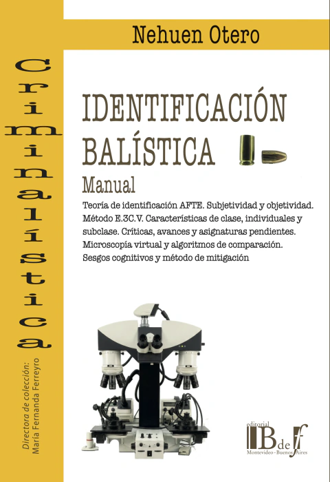 Identificación balística Manual Manual de Identificación balística - Imagen 1